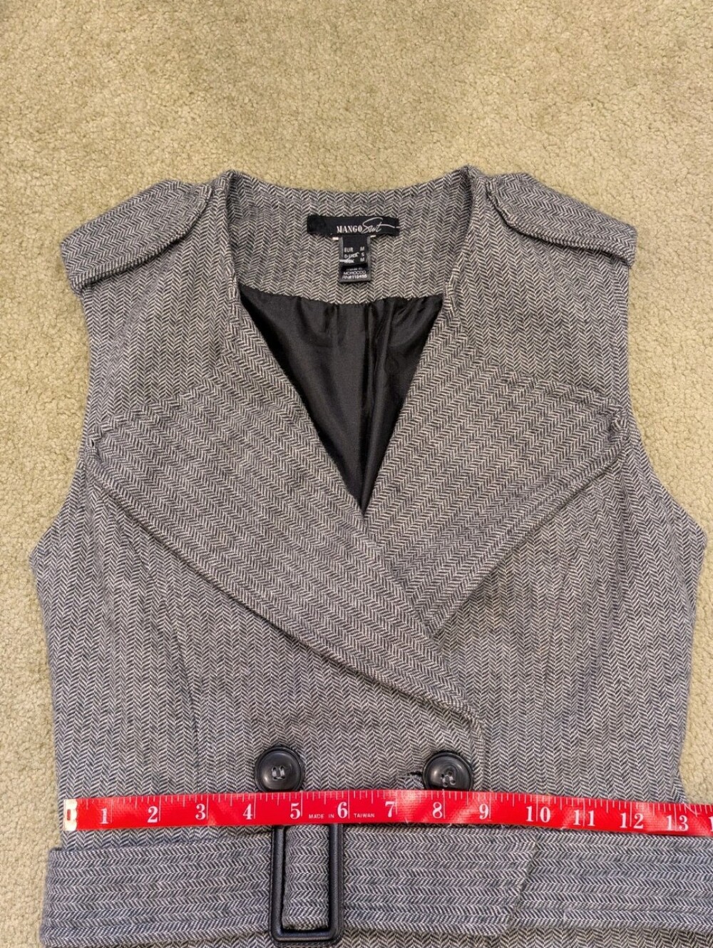 Mango Tweed Suit Dress